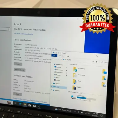 Microsoft Surface Go 2, 10.5-inch Touch, Pentium 4425Y, 4GB, 64GB - Thumbnail 4